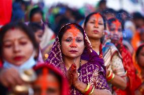Hindu festival Chhath concludes in Nepal